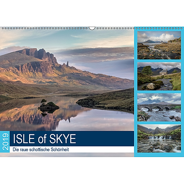 Isle of Skye, die raue schottische Schönheit (Wandkalender 2019 DIN A2 quer), Joana Kruse