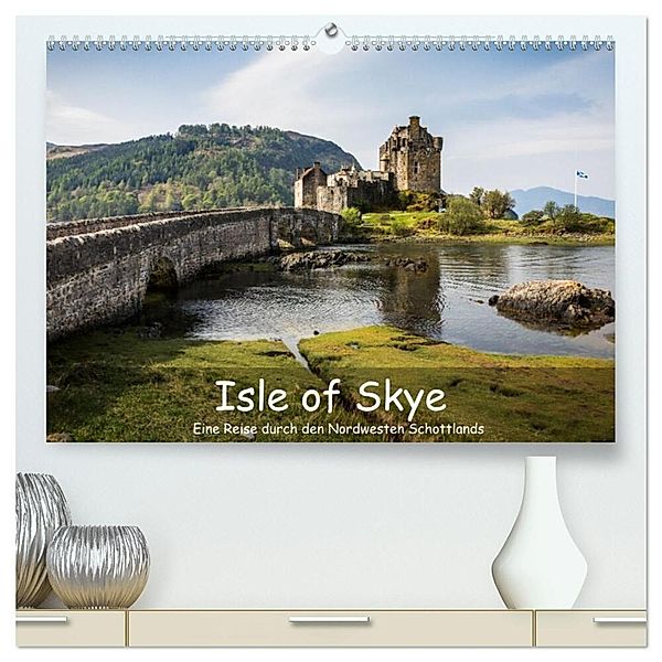 Isle of Skye - Eine Reise durch den Nordwesten Schottlands (hochwertiger Premium Wandkalender 2024 DIN A2 quer), Kunstdruck in Hochglanz, Dennis Westermann