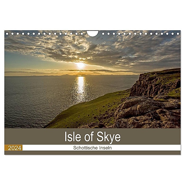 Isle of Skye - Schottlands Inseln (Wandkalender 2024 DIN A4 quer), CALVENDO Monatskalender, Andrea Potratz