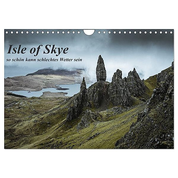 Isle of Skye - so schön kann schlechtes Wetter sein (Wandkalender 2024 DIN A4 quer), CALVENDO Monatskalender, Fabian Zocher