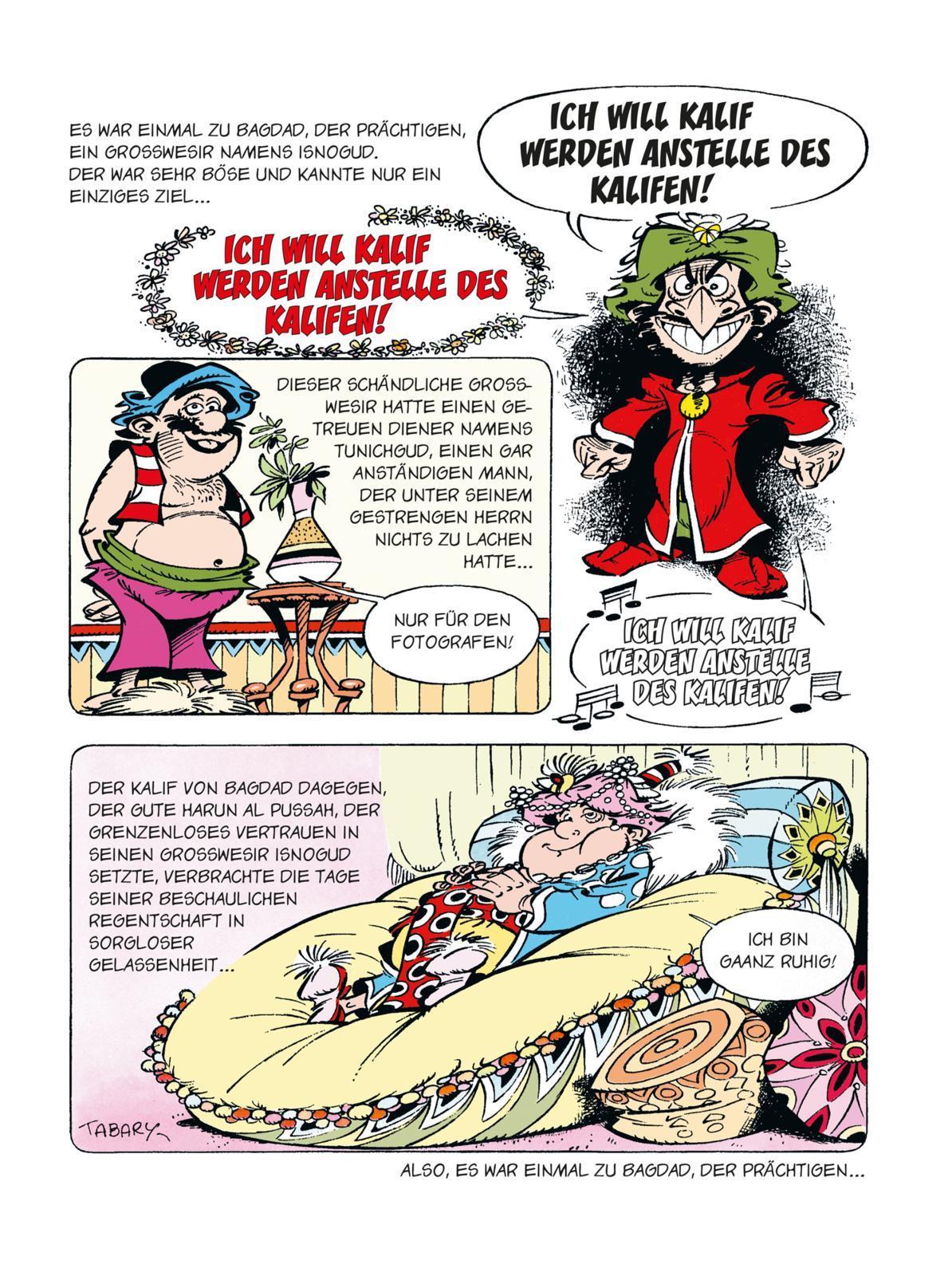 Isnogud Collection Asterix-Autor René Goscinnys beste Comics in vier edlen Sammelbänden Die Goscinny-Jahre Hardcover-Schuber 
