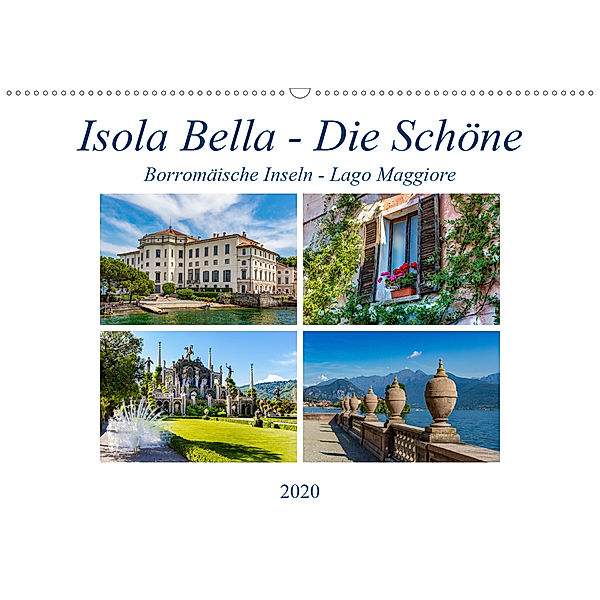 Isola Bella - Die Schöne (Wandkalender 2020 DIN A2 quer), Ursula Di Chito