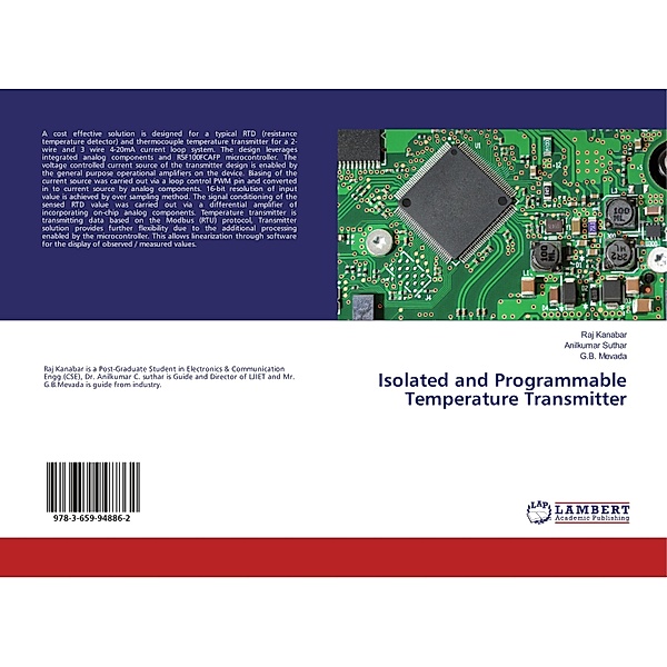 Isolated and Programmable Temperature Transmitter, Raj Kanabar, Anilkumar Suthar, G. B. Mevada