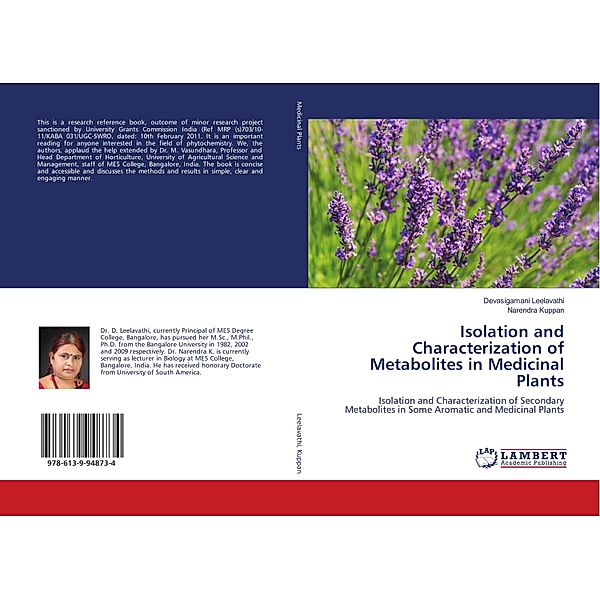 Isolation and Characterization of Metabolites in Medicinal Plants, Devasigamani Leelavathi, Narendra Kuppan