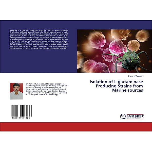 Isolation of L-glutaminase Producing Strains from Marine sources, Pramod Taranath