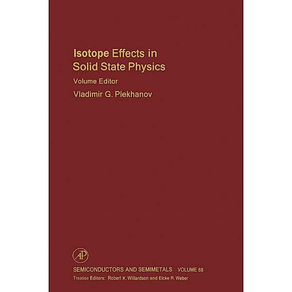 Isotope Effects in Solid State Physics