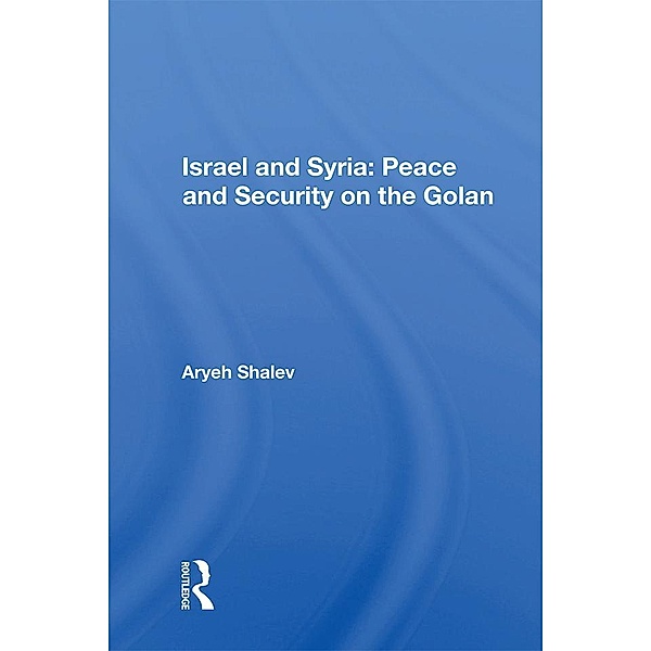 Israel And Syria, Aryeh Shalev
