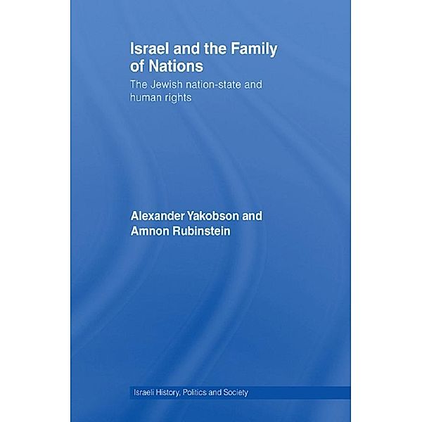 Israel and the Family of Nations, Alexander Yakobson, Amnon Rubinstein