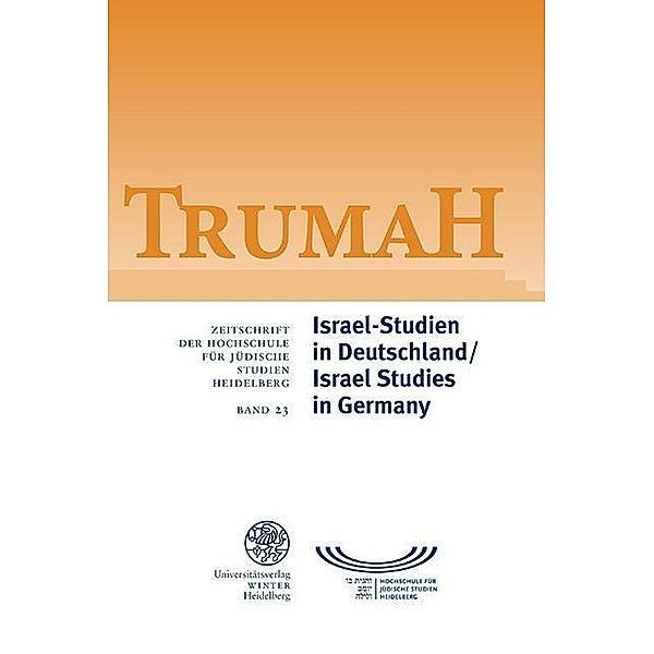 Israel-Studien in Deutschland/Israel Studies in Germany
