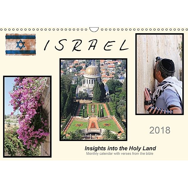 ISRAEL (Wall Calendar 2018 DIN A3 Landscape), GT Color