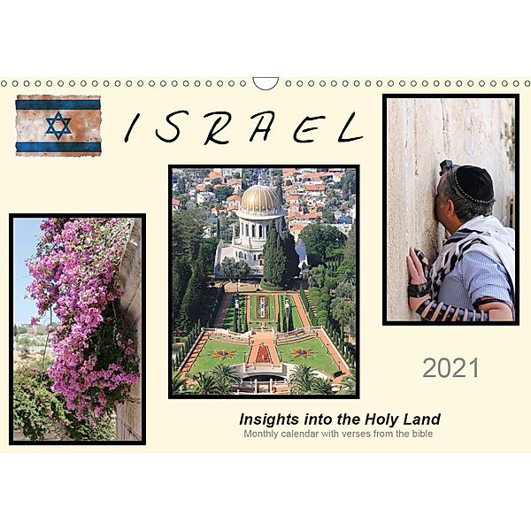 ISRAEL (Wall Calendar 2021 DIN A3 Landscape), GT Color