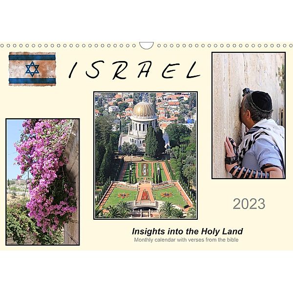 ISRAEL (Wall Calendar 2023 DIN A3 Landscape), GT Color
