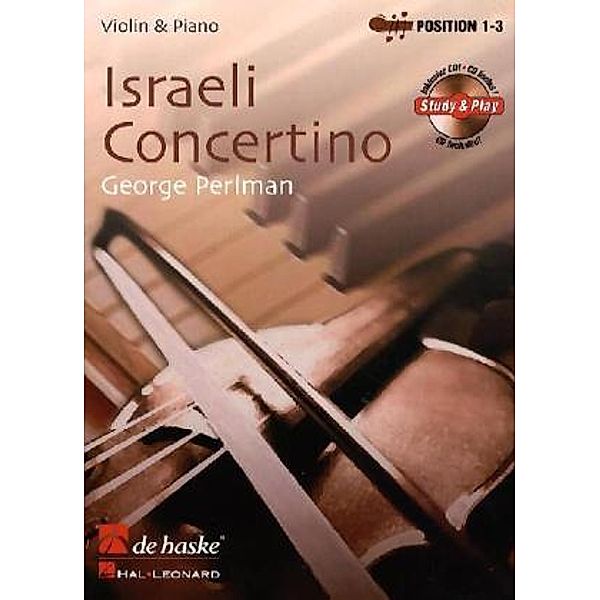 Israeli Concertino, für Violine u. Klavier, m. Audio-CD, George Perlman