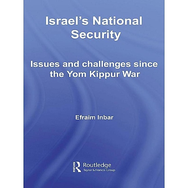 Israel's National Security, Efraim Inbar