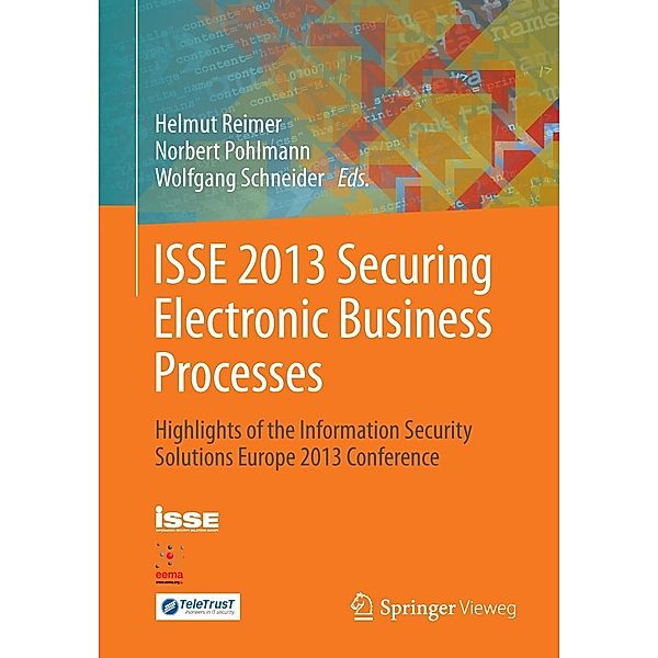 ISSE 2013 Securing Electronic Business Processes