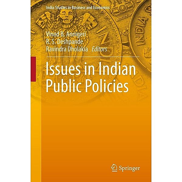 Issues in Indian Public Policies / India Studies in Business and Economics