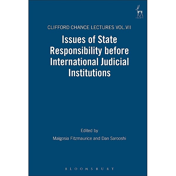 Issues of State Responsibility before International Judicial Institutions