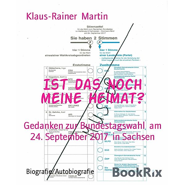 Ist das noch meine Heimat?, Klaus-Rainer Martin