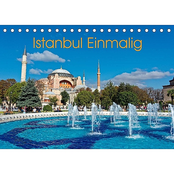 Istanbul Einmalig (Tischkalender 2023 DIN A5 quer), Borg Enders