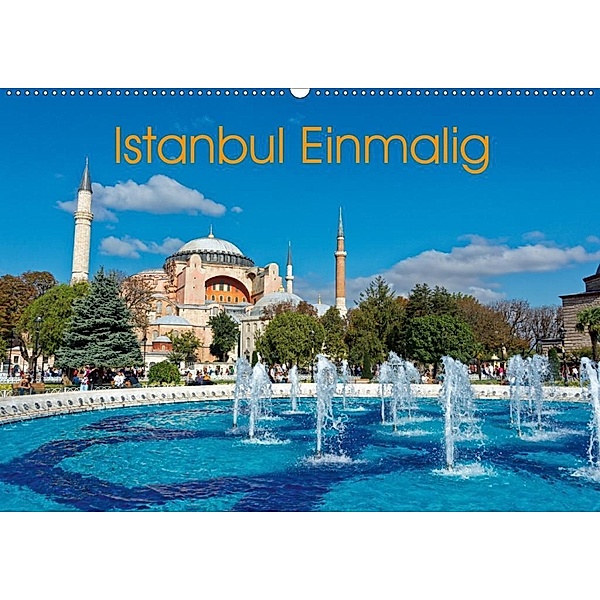 Istanbul Einmalig (Wandkalender 2020 DIN A2 quer), Borg Enders