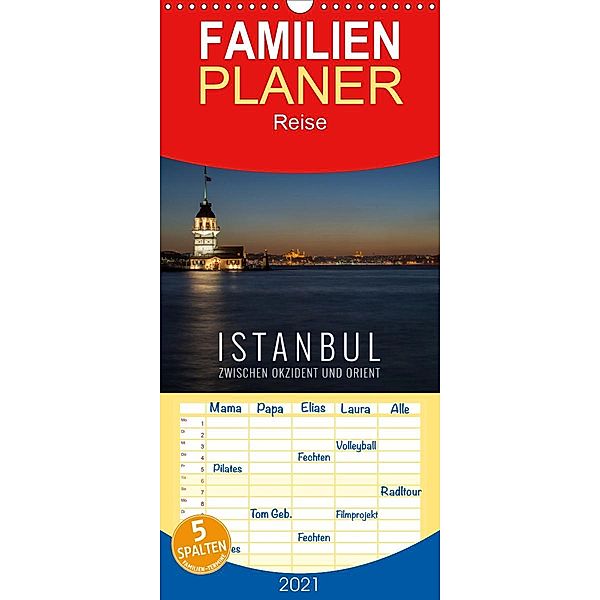 Istanbul - zwischen Okzident und Orient - Familienplaner hoch (Wandkalender 2021 , 21 cm x 45 cm, hoch), Christian Bremser
