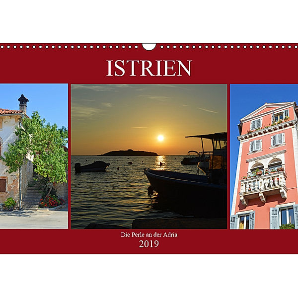 Istrien - Die Perle an der Adria (Wandkalender 2019 DIN A3 quer), Sascha Stoll