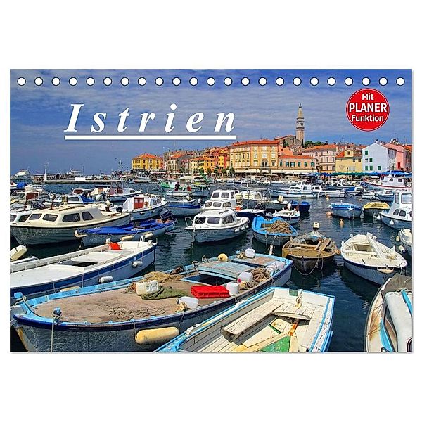 Istrien (Tischkalender 2025 DIN A5 quer), CALVENDO Monatskalender, Calvendo, LianeM