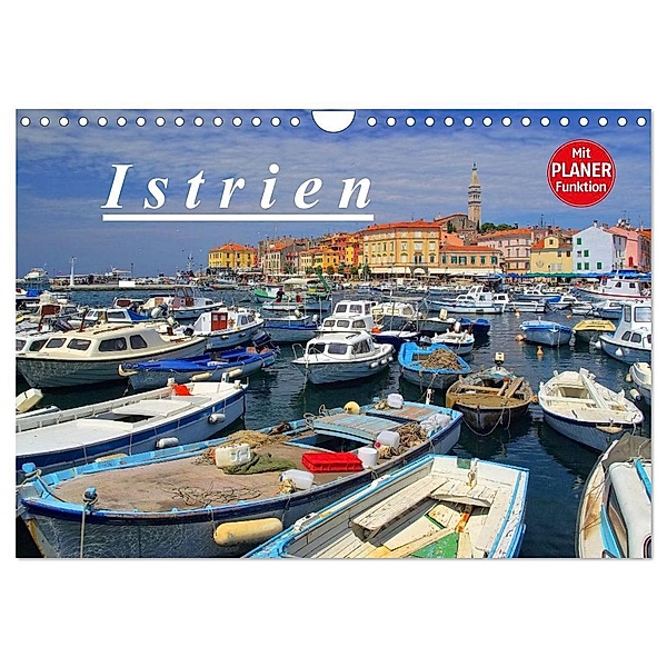 Istrien (Wandkalender 2024 DIN A4 quer), CALVENDO Monatskalender, LianeM