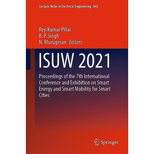 ISUW 2021 / Lecture Notes in Electrical Engineering Bd.843