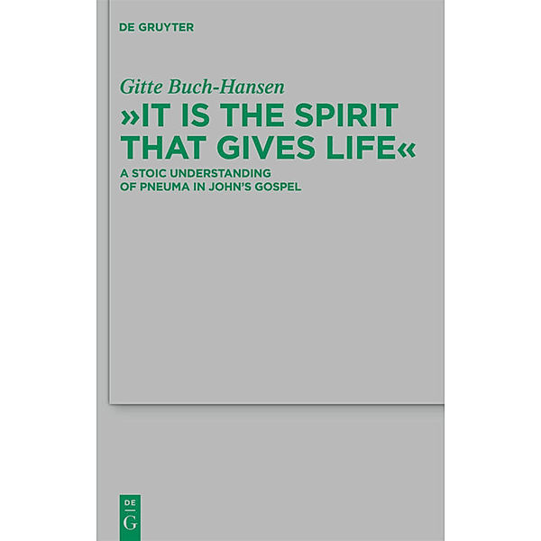 It is the Spirit that Gives Life, Gitte Buch-Hansen