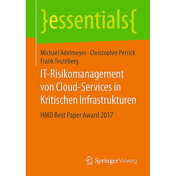 IT-Risikomanagement von Cloud-Services in Kritischen Infrastrukturen, Michael Adelmeyer, Christopher Petrick, Frank Teuteberg