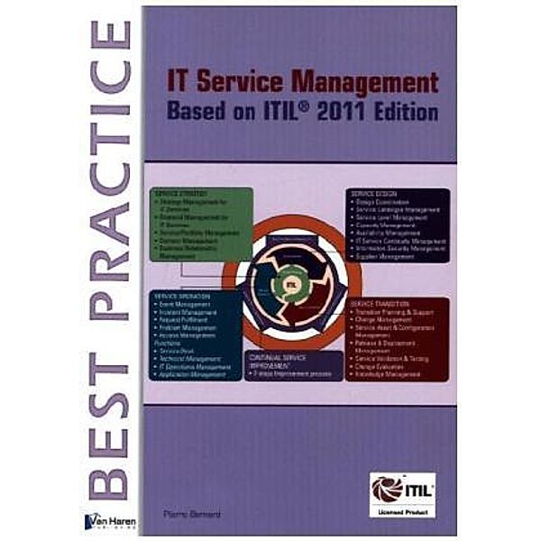 IT Service Management Based on ITIL, 2011 Edition, Pierre Bernard