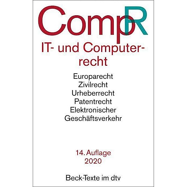IT- und Computerrecht CompR, Jochen Schneider