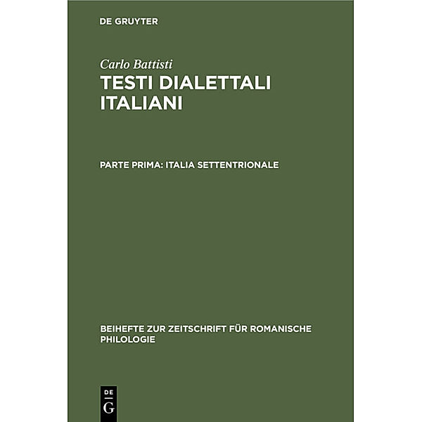 Italia settentrionale, Carlo Battisti