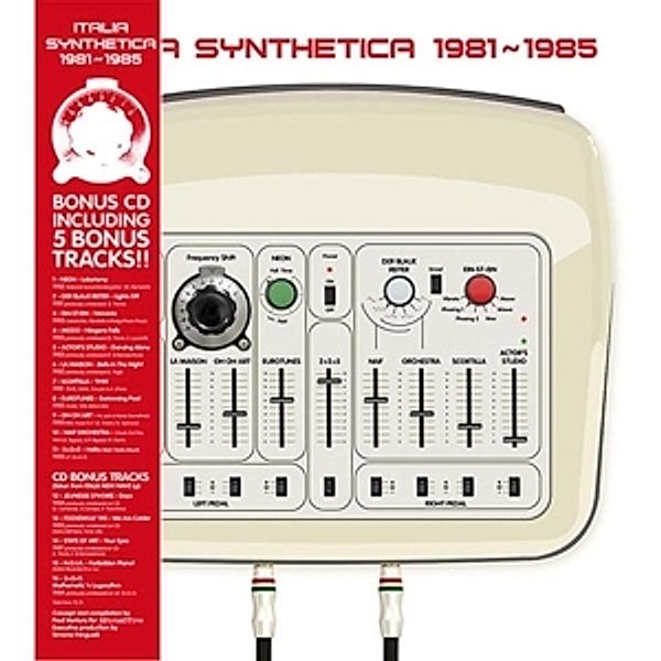 Italia Synthetica 1981-1985 [+Bonus Cd] (Vinyl), Diverse Interpreten