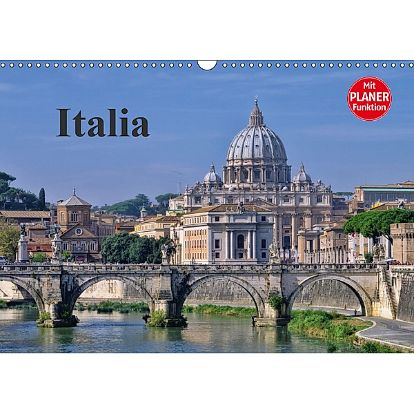 Italia (Wandkalender 2019 DIN A3 quer), LianeM