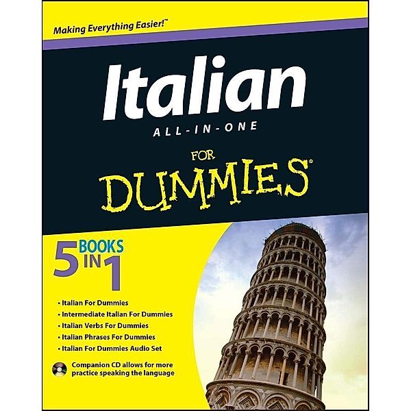 Italian All-in-One For Dummies, Antonietta Di Pietro, Francesca Romana Onofri, Teresa L. Picarazzi, Karen Antje Möller, Daniela Gobetti, Beth Bartolini-Salimbeni