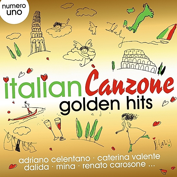 Italian Canzone: Golden Hits, Diverse Interpreten