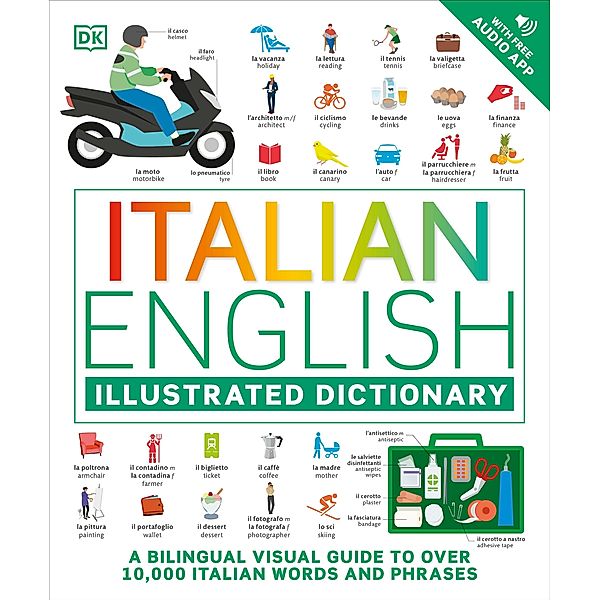 Italian English Illustrated Dictionary, Dk