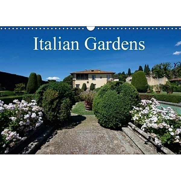 Italian Gardens (Wall Calendar 2017 DIN A3 Landscape), Gianluigi Fiori