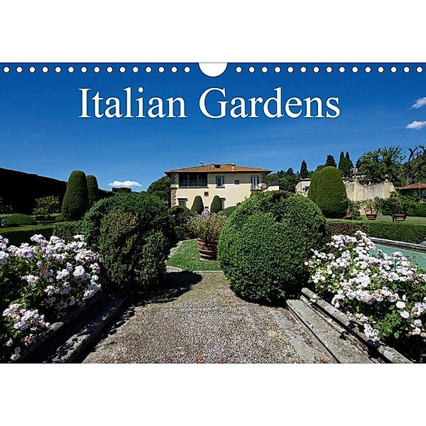 Italian Gardens (Wall Calendar 2021 DIN A4 Landscape), Gianluigi Fiori