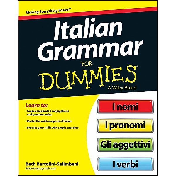 Italian Grammar For Dummies, Beth Bartolini-Salimbeni