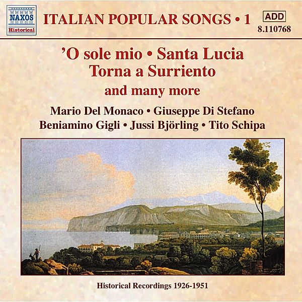 Italian Popular Songs Vol.1, Diverse Interpreten