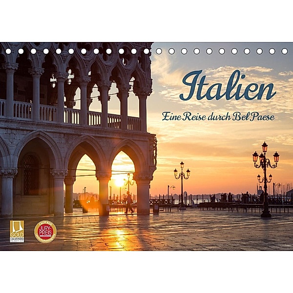 Italien - Eine Reise durch Bel Paese (Tischkalender 2023 DIN A5 quer), Matteo Colombo