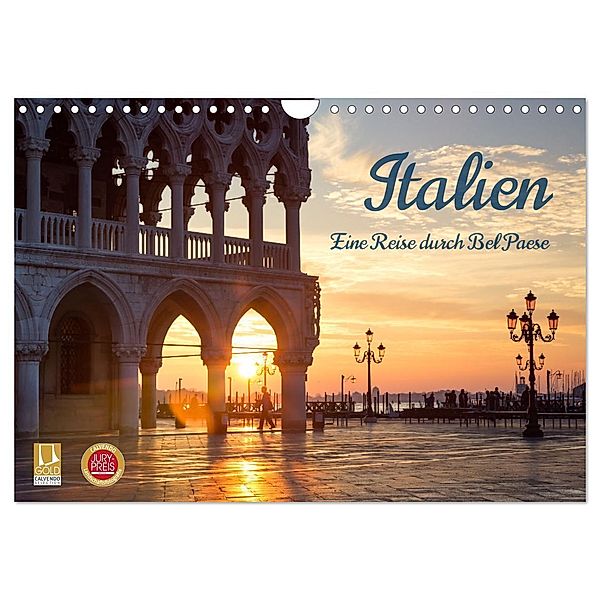 Italien - Eine Reise durch Bel Paese (Wandkalender 2024 DIN A4 quer), CALVENDO Monatskalender, Matteo Colombo