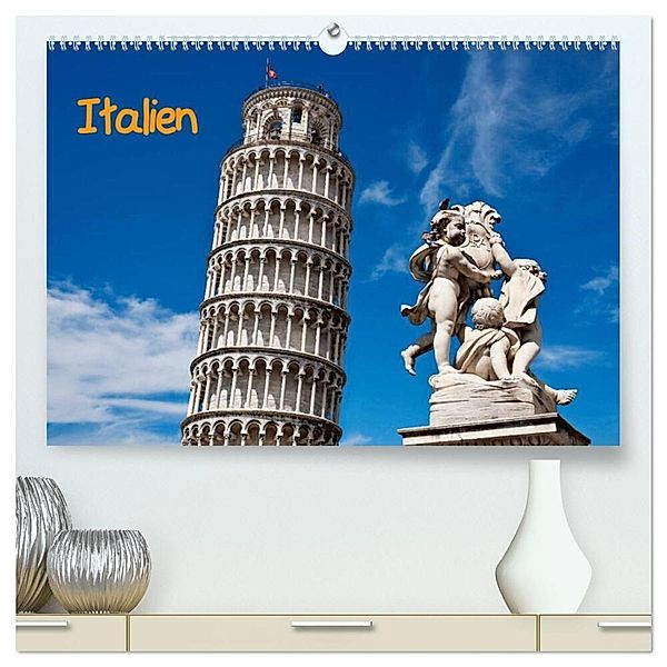 Italien (hochwertiger Premium Wandkalender 2024 DIN A2 quer), Kunstdruck in Hochglanz, Gunter Kirsch