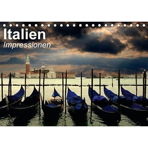 Italien - Impressionen (Tischkalender 2016 DIN A5 quer), Elisabeth Stanzer