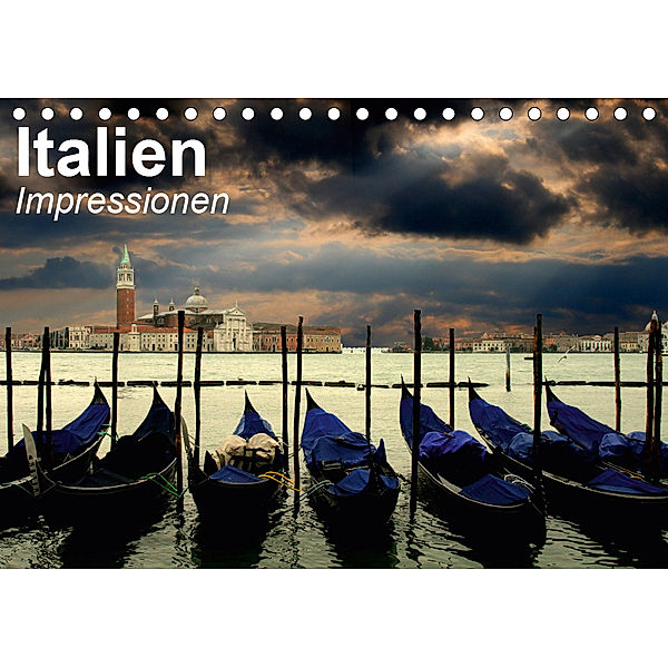 Italien - Impressionen (Tischkalender 2019 DIN A5 quer), Elisabeth Stanzer