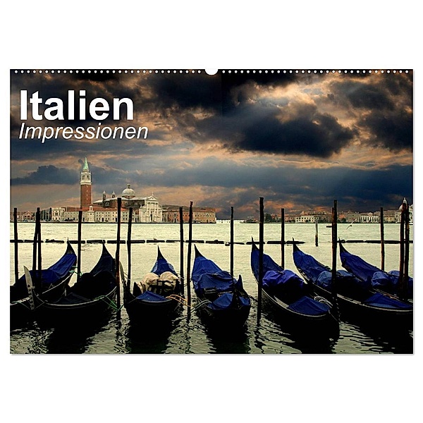 Italien - Impressionen (Wandkalender 2024 DIN A2 quer), CALVENDO Monatskalender, Elisabeth Stanzer