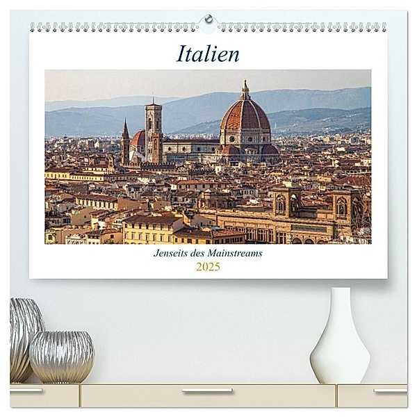 Italien - Jenseits des Mainstreams (hochwertiger Premium Wandkalender 2025 DIN A2 quer), Kunstdruck in Hochglanz, Calvendo, TJPhotography
